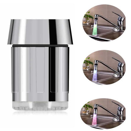 LED Colour-Changing Tap Light 7-Colour LED Tap Light for Kitchen & Bathroom