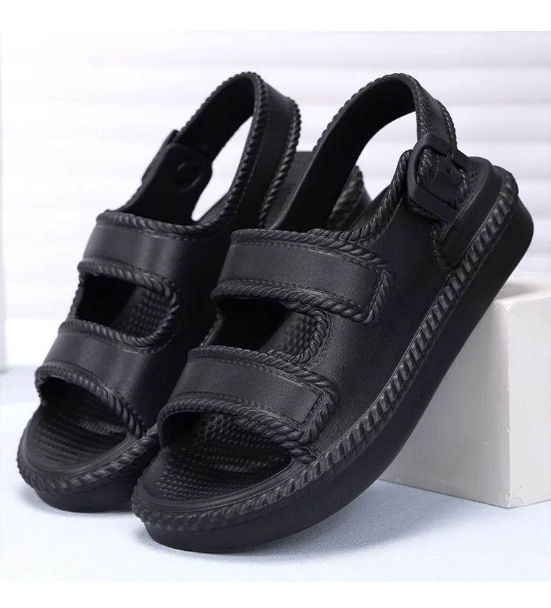 Women’s Breathable Uppers and Skid-proof Soles – EVA Buckle Sandals