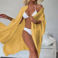 Women's Loose Beach Cardigan – Bikini Cover-Up & Sunscreen Outerwear