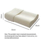 Memory Foam Pillow for Sleeping – Adjustable Orthopedic Contour Pillow for Neck