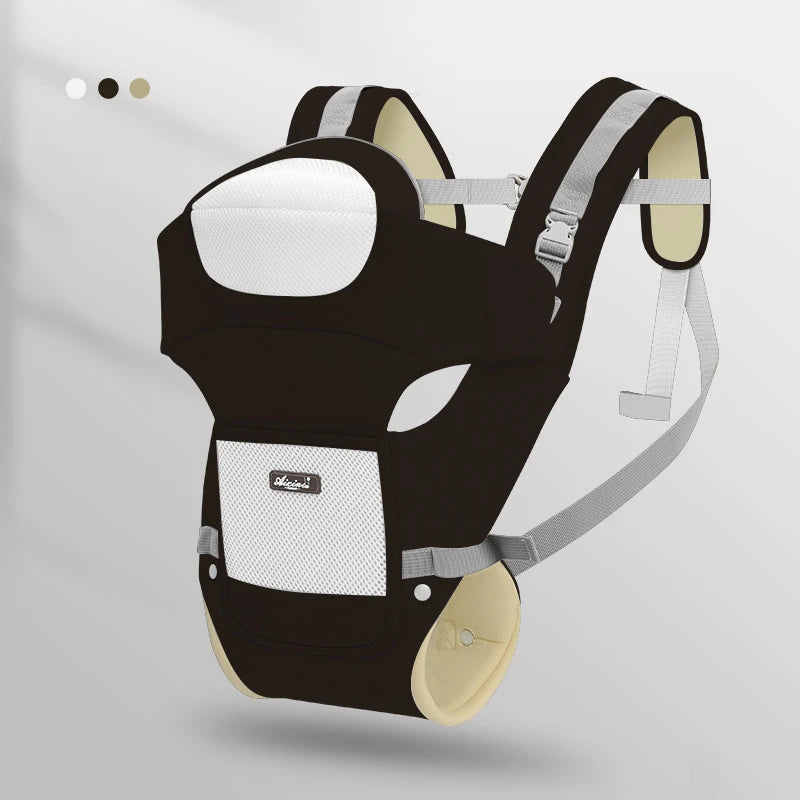 Portable Lightweight Outdoor Baby Carrier Wrap – Breathable, Durable, Solid Colour