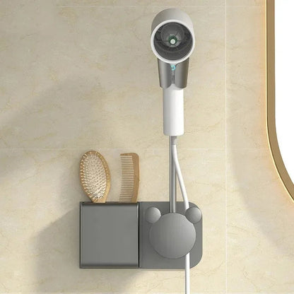 Wall-Mounted Adjustable Hair Dryer Holder – Hands-Free Styling Dealprice.co.uk
