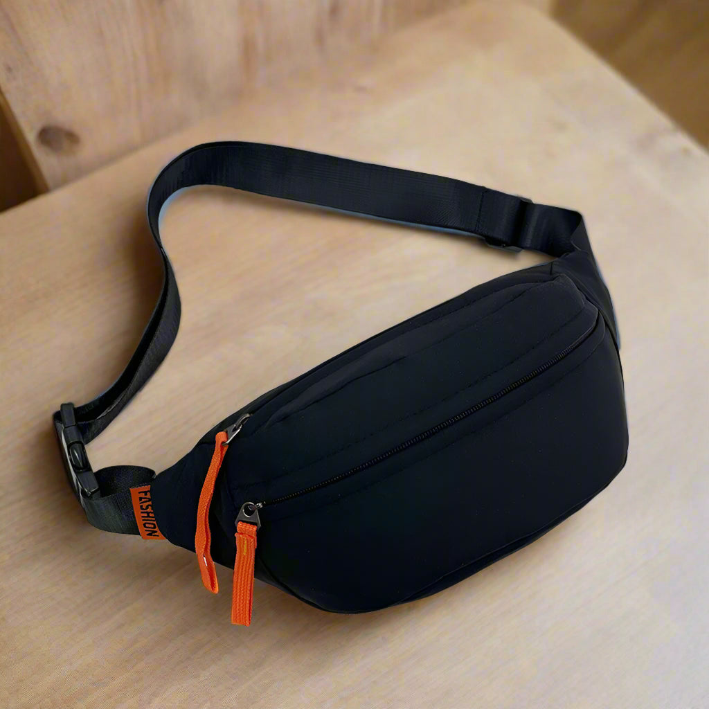 Casual Waterproof Waist Bag – Unisex Belt Pack for Everyday Use