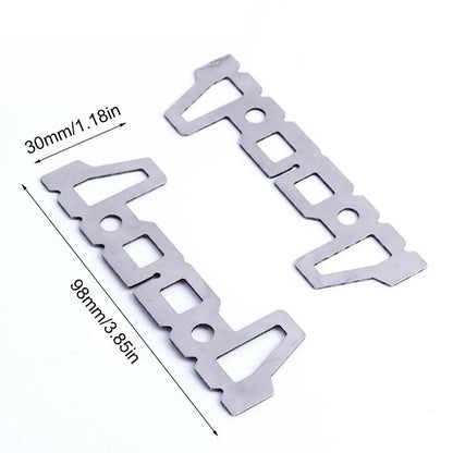 Stainless Steel Ultralight Stove Cross Rack – Portable Burner Stand for Outdoor Cooking Dealprice.co.uk