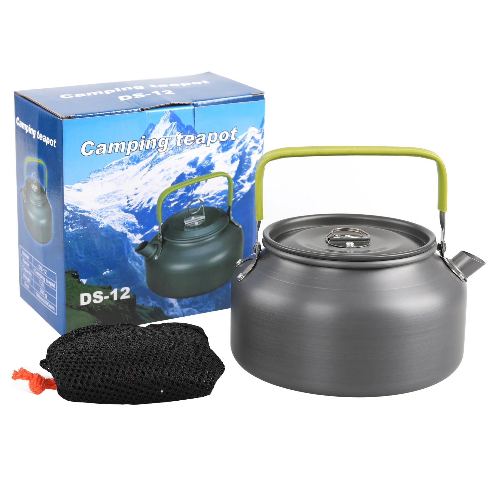 Portable Ultralight Camping Kettle – Durable Aluminium Teapot Dealprice.co.uk