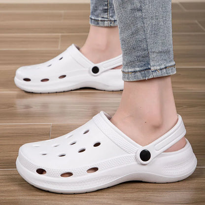 Summer Clogs for Men & Women – Lightweight Slip-On Garden Outdoor Slippers