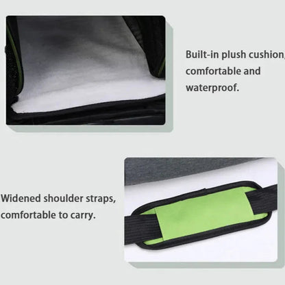Expandable Airline-Approved Pet Carrier – Foldable Travel Bag for Cats & Dogs