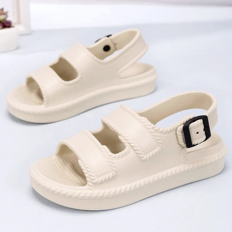 Women’s Breathable Uppers and Skid-proof Soles – EVA Buckle Sandals