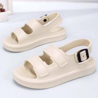 Women’s Breathable Uppers and Skid-proof Soles – EVA Buckle Sandals