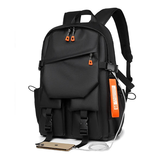 Luxury Men's Waterproof Laptop Backpack – High-Capacity Travel & School Bag Dealprice.co.uk