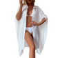 Women's Loose Beach Cardigan – Bikini Cover-Up & Sunscreen Outerwear