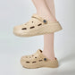 Women's Platform Non-Slip Garden Sandals – Summer Hollow Out EVA Clogs