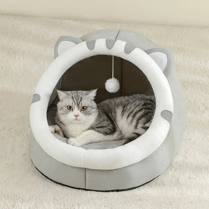 Super Cat Bed - Warm & Cozy Cave for Cats & Small Dogs Dealprice.co.uk