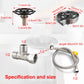 Automatic Glass Rinser for Kitchen Sink – Stainless Steel Bottle & Cup Washer