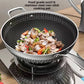 Double-Sided 316 Stainless Steel Wok – Natural Cooking, No Coating