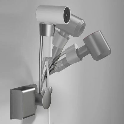 Wall-Mounted Adjustable Hair Dryer Holder – Hands-Free Styling Dealprice.co.uk