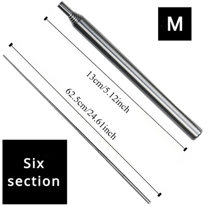 Stainless Steel Retractable Fire Pipe – Outdoor Camping Fire Blower Tool Dealprice.co.uk