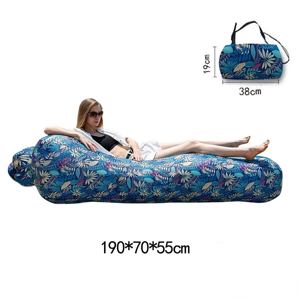 Inflatable Double Mattress Sofa Bed – Ultralight & Portable Sleeping Solution for Camping & Travel Dealprice.co.uk