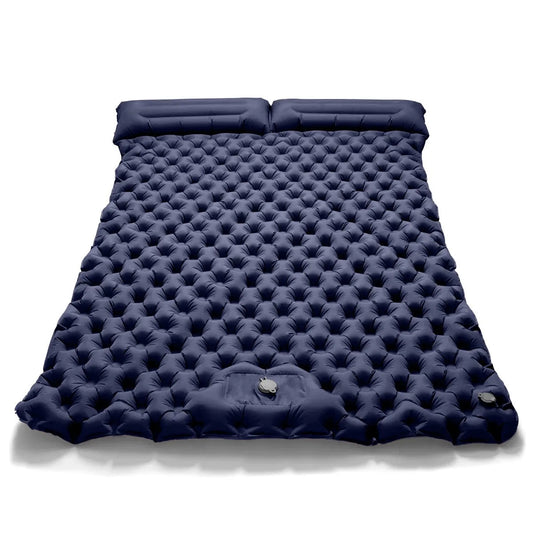 Double Camping Inflatable Mattress – Ultralight & Extra Wide Sleeping Pad