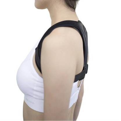 Adjustable Back & Shoulder Support Strap Breathable Triple-Layer Comfort