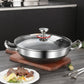 304 Stainless Steel Honeycomb Non-Stick Soup Pot – 32cm Frying Pan
