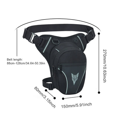 Drop Leg Bag – Waterproof Hip Bum Thigh Pack for Riding & Travel