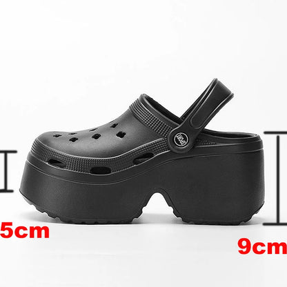 Women's Platform Clogs Slip On Slides – Summer Shoes Beach Sandals