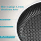 Stainless Steel Non-stick Honeycomb Frying Pan with Lid – Ceramic & Electric, induction