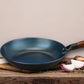 Coating-Free Iron Non-Stick Frying Pan – Great for Steak, Omelettes & Outdoor BBQs