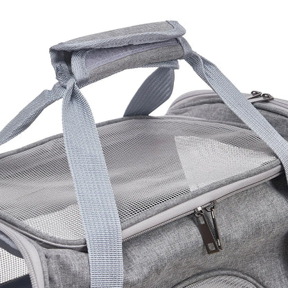 Pet Travel Carrier – Oxford Cloth Portable Tote for Cats & Small Dogs