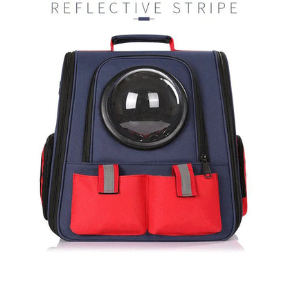 Foldable Astronaut Pet Carrier – Stylish Travel Bag for Cats & Small Dogs Dealprice.co.uk