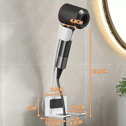 Wall-Mounted Adjustable Hair Dryer Holder – Blow Dryer Stand Dealprice.co.uk