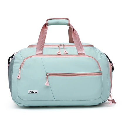 Women’s Large Oxford Travel Tote – Waterproof Gym & Weekend Shoulder Bag