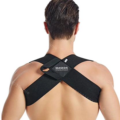 Adjustable Shoulder, Back Posture Corrector Belt – Lightweight Brace for Daily Wear