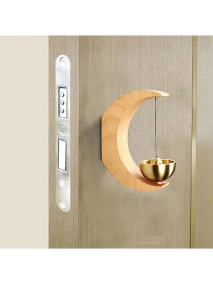 Wooden Doorbell Wind Chime – Decorative Hanging Bell for Home Dealprice.co.uk