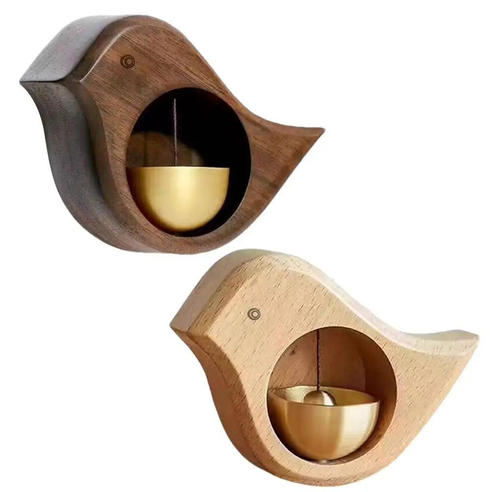 Magnetic Wooden Bird Doorbell Chime – Elegant Wind Chime for Home Dealprice.co.uk