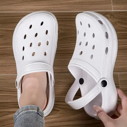 Summer Clogs for Men & Women – Lightweight Slip-On Garden Outdoor Slippers