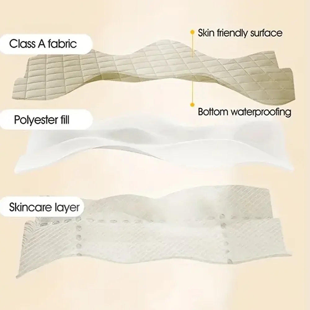 3D Air Fabric Thick Waterproof Mattress Protector – Breathable, Soft & Durable Bed Cover