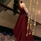 Elegant Sleeveless A-Line Midi Dress – Summer Solid Colour Dress  Parties & Birthdays