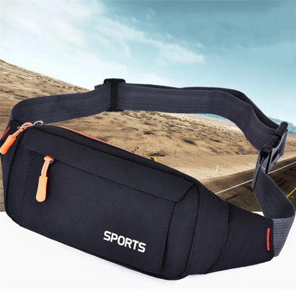 Men’s Waterproof Sports Crossbody Waist Bag – Oxford Outdoor Fanny Pack