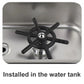 Automatic Glass Rinser for Kitchen Sink – Stainless Steel Bottle & Cup Washer