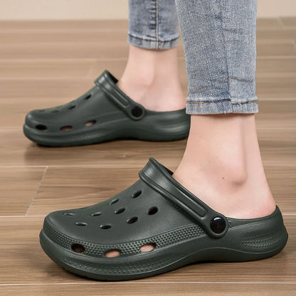 Summer Clogs for Men & Women – Lightweight Slip-On Garden Outdoor Slippers