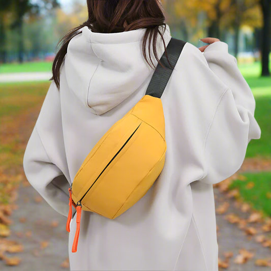 Casual Waterproof Waist Bag – Unisex Belt Pack for Everyday Use