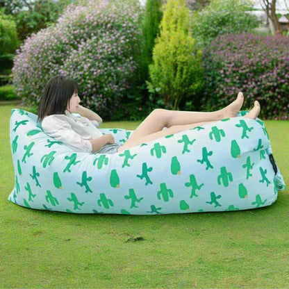 Portable Inflatable Air Sofa Bed – Waterproof & Lightweight Lounger for Beach, Camping & Outdoor Relaxation Dealprice.co.uk