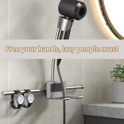 Wall-Mounted Adjustable Hair Dryer Holder – Blow Dryer Stand Dealprice.co.uk