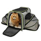 Portable Foldable Pet Carrier Bag – Breathable Travel Backpack for Cats & Small Dogs
