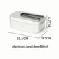 Portable Aluminium Lunch Box – Reheatable Camping Meal Container Dealprice.co.uk
