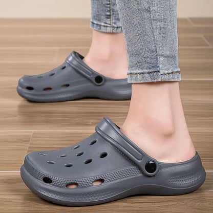 Summer Clogs for Men & Women – Lightweight Slip-On Garden Outdoor Slippers