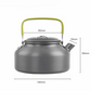 Portable Ultralight Camping Kettle – Durable Aluminium Teapot Dealprice.co.uk