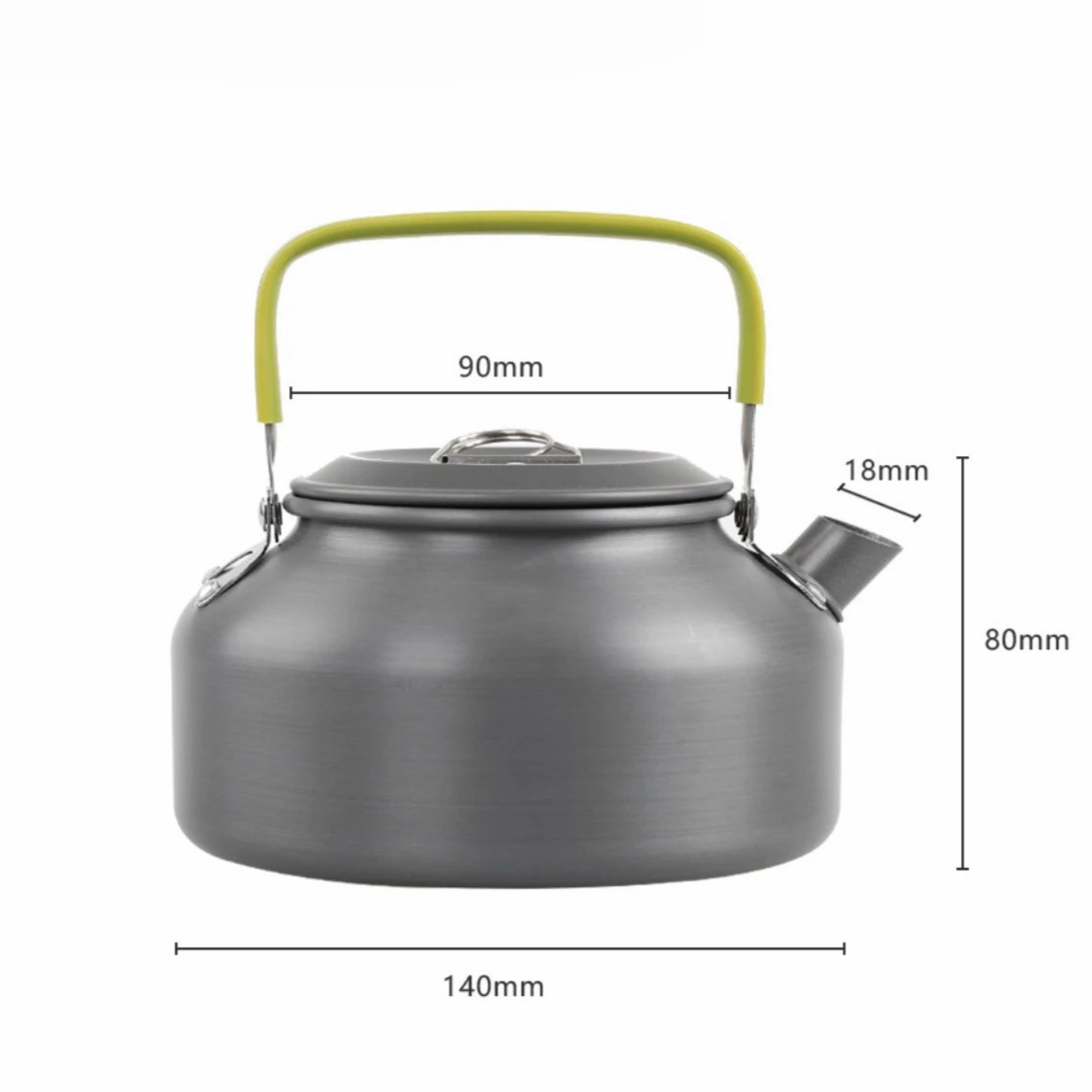 Portable Ultralight Camping Kettle – Durable Aluminium Teapot Dealprice.co.uk